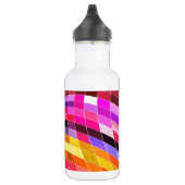 Psychedelisches Quadratmuster Trinkflasche (Rechts)
