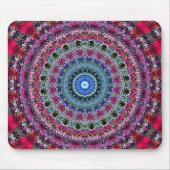 Psychedelisches Radialmuster: Mousepad (Vorne)