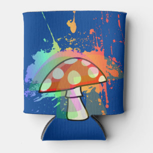 Psychedelisches Retro-Party wie es ist 1969! Dosenkühler