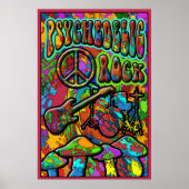 Psychedelisches Rock Poster (Vorne)