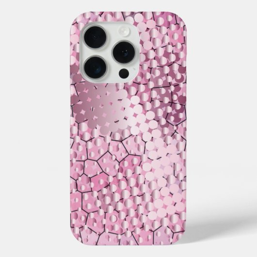 Psychedelisches Rosa mit einem Spritzer rosa Punkt Case-Mate iPhone Hülle (Rückseite)