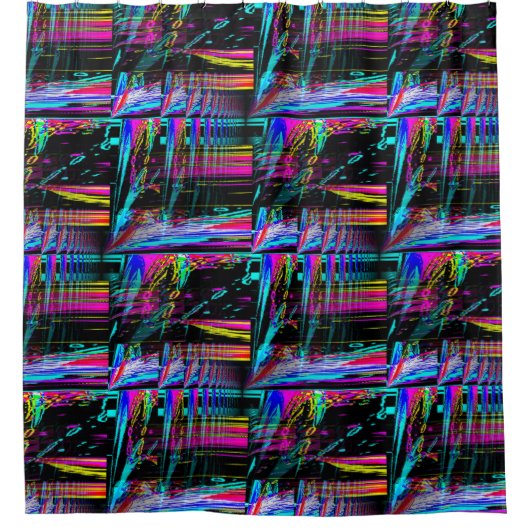 Psychedelisches Segeln.... Duschvorhang (Vorderseite)