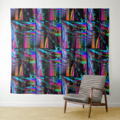 Psychedelisches Segeln.... Wandteppich (Beispiel (Horizontal))