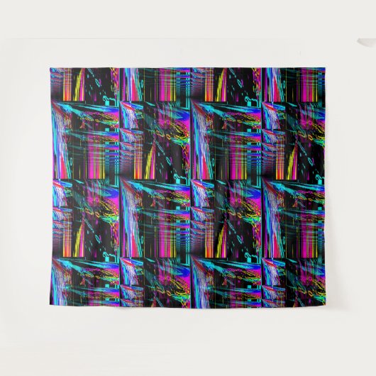 Psychedelisches Segeln.... Wandteppich (Vorderseite (Horizontal))