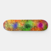 psychedelisches Skateboard (Horizontal)