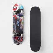 Psychedelisches Skateboard-Deck Skateboard (Vorderseite)