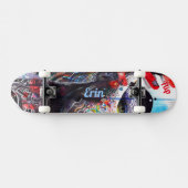 Psychedelisches Skateboard-Deck Skateboard (Horizontal)