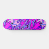 Psychedelisches Skateboard durch Thierry Reno (Horizontal)