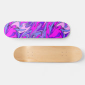 Psychedelisches Skateboard durch Thierry Reno (Horizontal)