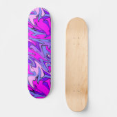 Psychedelisches Skateboard durch Thierry Reno (Vorderseite)