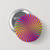 Psychedelisches Spiraldesign: Button (Vorne & Hinten)
