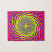 Psychedelisches Spiralmuster: Puzzle (Horizontal)