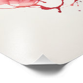 Psychedelisches Splashgitarren Foto Art #2 (Ecke)