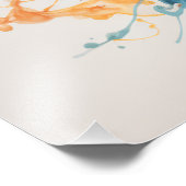 Psychedelisches Splashgitarren Foto Art #7 (Ecke)