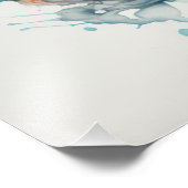 Psychedelisches Splashgitarren Foto Art #9 (Ecke)