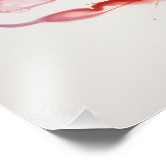 Psychedelisches Splashing Guitars Foto Art #10 (Ecke)