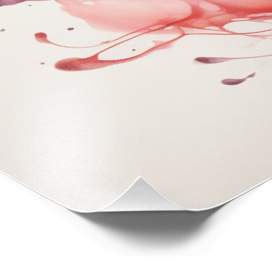 Psychedelisches Splashing Guitars Foto Art #12 (Ecke)