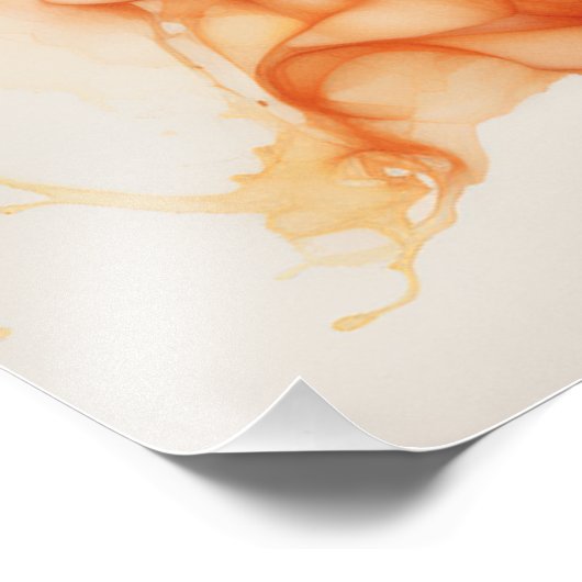 Psychedelisches Splashing Guitars Foto Art #14 (Ecke)