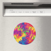 Psychedelisches Splashing...... Magnet (In Situ (Geschirrspüler))