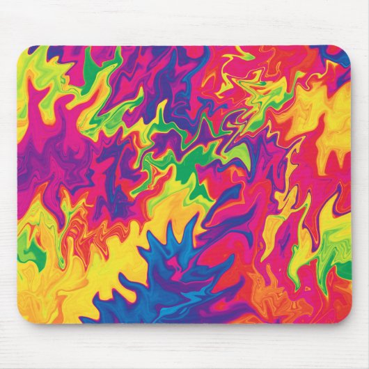 Psychedelisches Splashing...... Mousepad (Vorne)