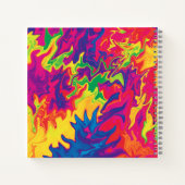 Psychedelisches Splashing...... Notizblock (Rückseite)