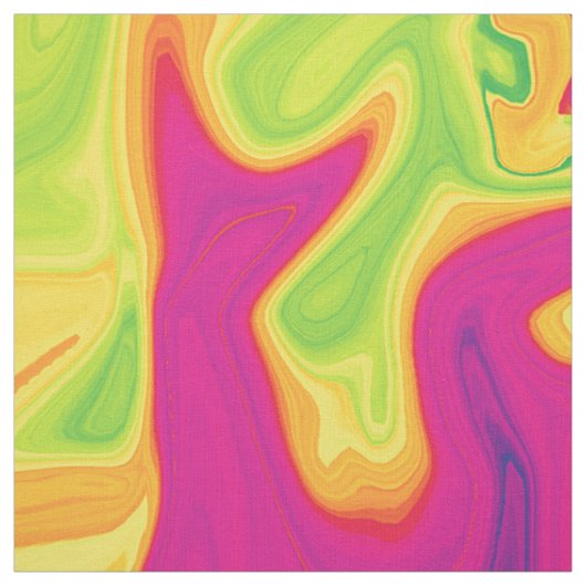 Psychedelisches Splashing...... Stoff (Muster)