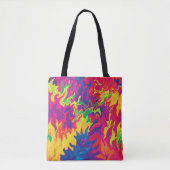 Psychedelisches Splashing...... Tasche (Vorderseite)