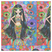 Psychedelisches Stoff (Nahaufnahme)