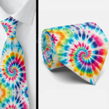 Psychedelisches Tie-Dye-Muster