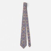 Psychedelisches Tie-Dye-Muster Krawatte (Vorderseite)