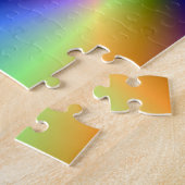 Psychedelisches Vier-Wind-Spiral-Puzzle Puzzle (Seite)