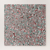 Psychedelisches Weihnachten Puzzle (Horizontal)