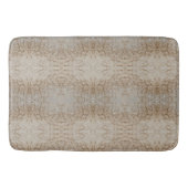 Psychedelisches Wollmuster Badematte (Vorderseite)