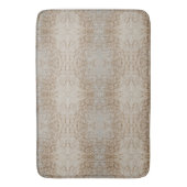 Psychedelisches Wollmuster Badematte (Vorderseite Vertikal)