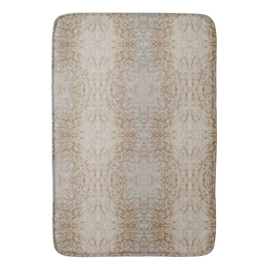 Psychedelisches Wollmuster Badematte (Vorderseite Vertikal)