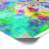 Psychédélisme en couleurs poster (Ecke)