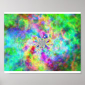 Psychédélisme en couleurs poster (Vorne)