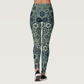 Psychedelite style leggings yoga activeweed (Rückseite)