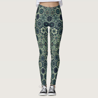 Psychedelite style leggings yoga activeweed