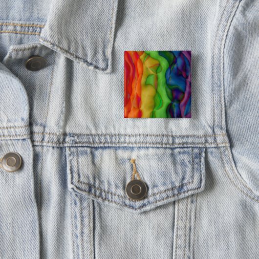 Psychedlic Hippie-Regenbogen-saure Reise Button (Beispiel)