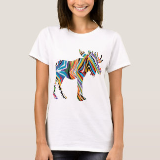 Psychedlic-Moose T-Shirt