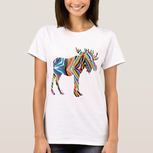 Psychedlic-Moose T-Shirt (Vorderseite)