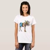 Psychedlic-Moose T-Shirt (Vorne ganz)