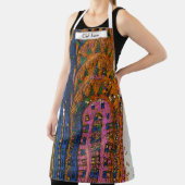 Psychedlic NYC: Chrysler Gebäude Top Closeup #1 Schürze (InSitu)