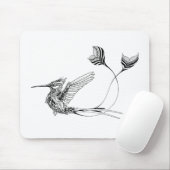 Psychedlic Vogel-Tätowierung Mousepad (Mit Mouse)