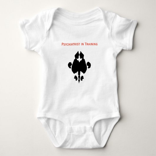 Psychiater Baby-dem Bodysuit in des Trainings-| Baby Strampler (Vorderseite)