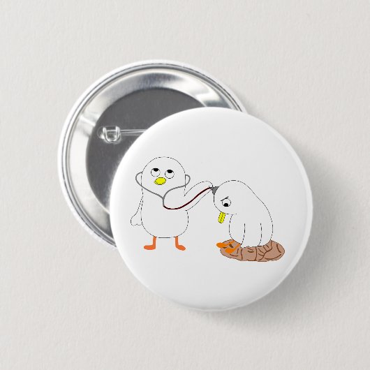 Psychiater Button (Vorne & Hinten)