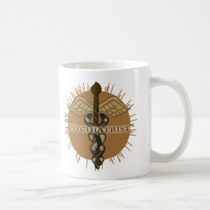 Psychiater Caduceus Kaffeetasse