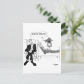 Psychiater Cartoon 2199 Postkarte (Stehend Vorderseite)