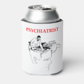 Psychiater Dosenkühler (Kanne Rückseite)